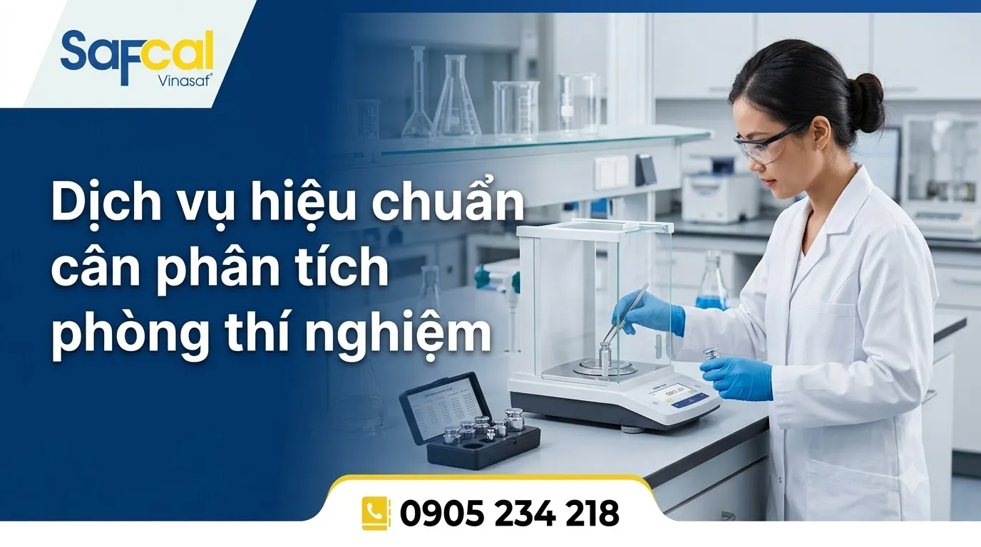 Dịch vụ hiệu chuẩn cân phân tích phòng thí nghiệm
