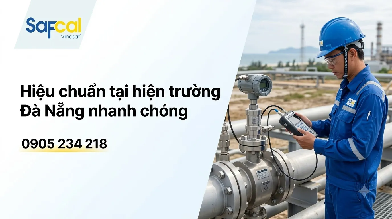 Hiệu chuẩn tại hiện trường Đà Nẵng nhanh chóng